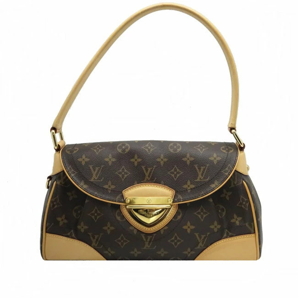 Louis Vuitton Shoulder Bag Monogram Beverly Brown